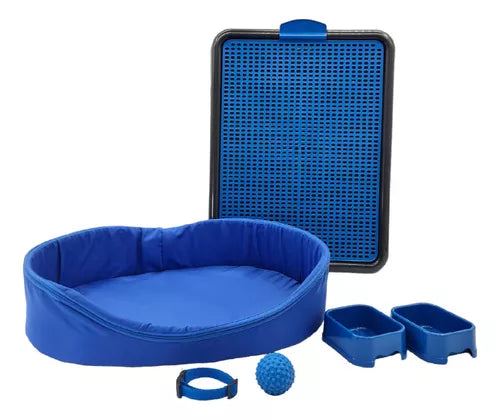 Kit Cachorro Cama Europa Sanitário Acessórios Full